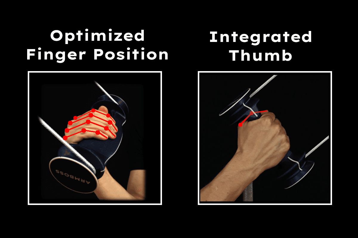 Cupping handle